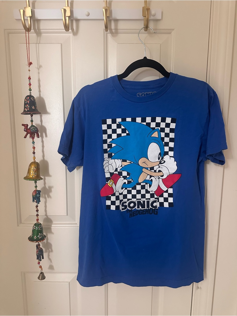 Blue Sonic the Hedgehog Short Sleeve Tee